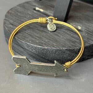 Luca & Danni Gold Arrow Bracelet Handmade Bracelet Wire Bracelet Boho Bohemian
